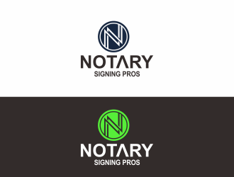 Notary Pros AZ or Notary Signing Pros  logo design by Pencilart
