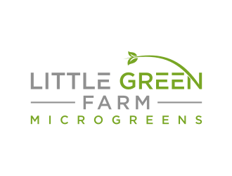 Little Green Farm logo design by mbamboex
