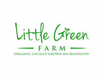 Little Green Farm logo design by christabel