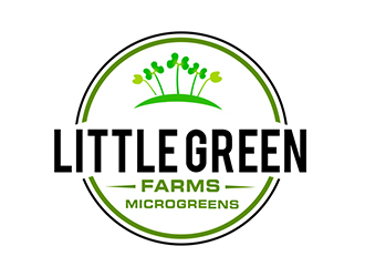 Little Green Farm logo design by PrimalGraphics