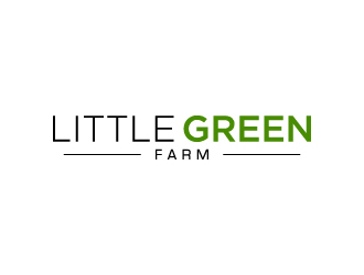 Little Green Farm logo design by gateout