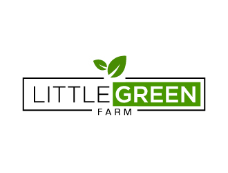 Little Green Farm logo design by gateout