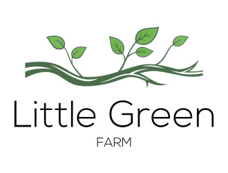 Little Green Farm logo design by jetzu
