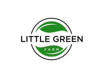 Little Green Farm logo design by GassPoll