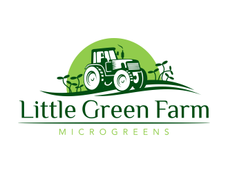 Little Green Farm logo design by ingepro