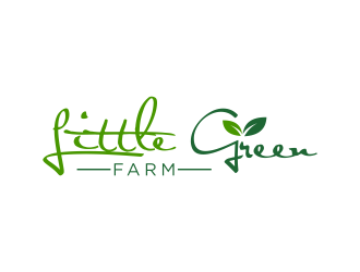 Little Green Farm logo design by Walv