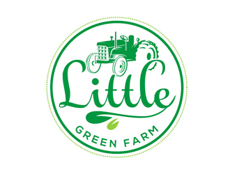 Little Green Farm logo design by gogo