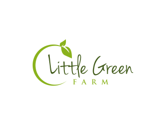 Little Green Farm logo design by RIANW