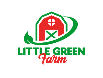 Little Green Farm logo design by serprimero