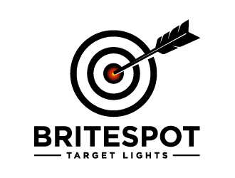 BriteSpot Target Lights logo design by cybil