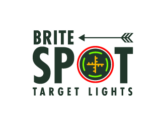 BriteSpot Target Lights logo design by pilKB