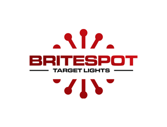 BriteSpot Target Lights logo design by Rizqy