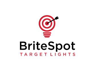 BriteSpot Target Lights logo design by GassPoll