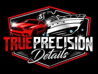 True Precision Details  logo design by DreamLogoDesign