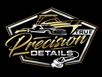 True Precision Details  logo design by DreamLogoDesign