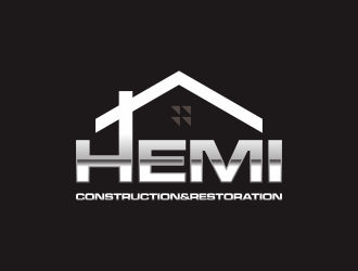 Hemi construction&amp;restoration logo design by veter