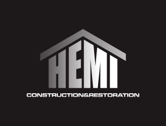Hemi construction&restoration logo design by veter
