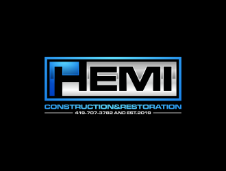 Hemi construction&restoration logo design by RIANW
