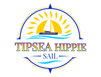 Tipsea Hippie Sail logo design by rgb1