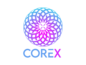 CoreX logo design by kunejo