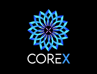 CoreX logo design by kunejo