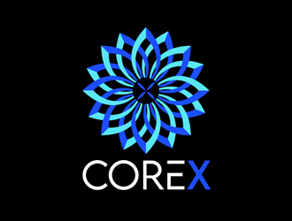CoreX logo design by kunejo