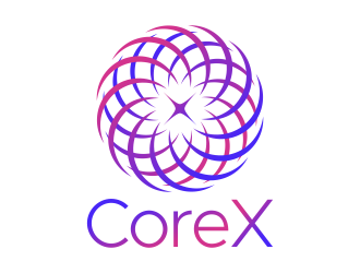 CoreX logo design by Panara