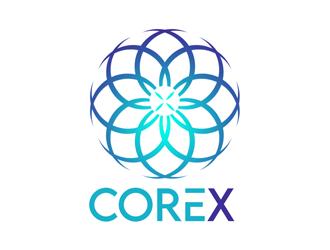 CoreX logo design by kunejo
