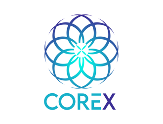 CoreX logo design by kunejo