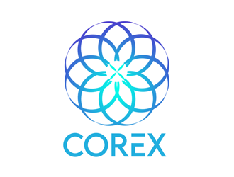 CoreX logo design by kunejo