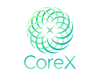 CoreX logo design by Panara