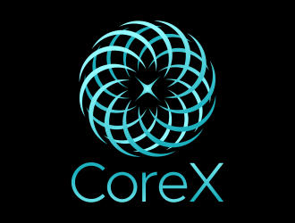 CoreX logo design by Panara