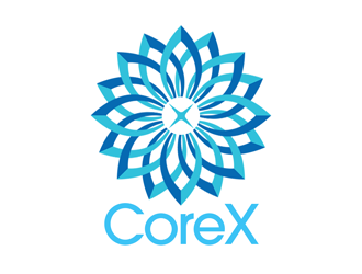 CoreX logo design by kunejo