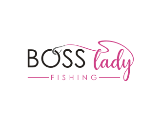 Boss Lady Fishing logo design by superiors
