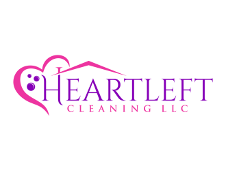 Heartfelt Cleaning LLC logo design by ingepro