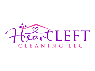 Heartfelt Cleaning LLC logo design by ingepro