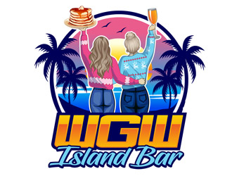 WGW Island Bar logo design by DreamLogoDesign