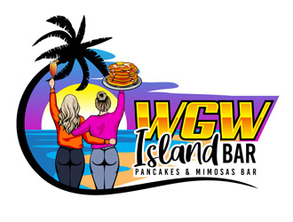 WGW Island Bar logo design by DreamLogoDesign