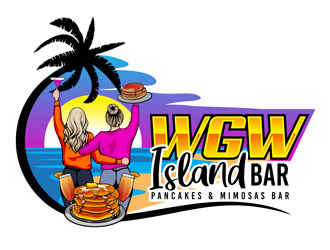 WGW Island Bar logo design by DreamLogoDesign