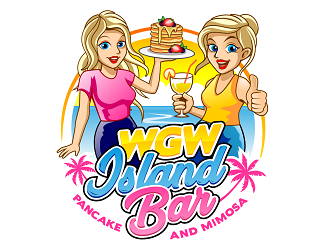 WGW Island Bar logo design by haze