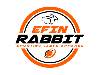 EFIN RABBIT Sporting Clays Apparel logo design by AB212