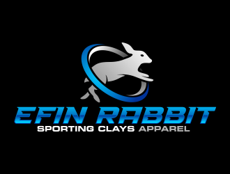 EFIN RABBIT Sporting Clays Apparel logo design by ekitessar