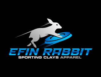 EFIN RABBIT Sporting Clays Apparel logo design by ekitessar