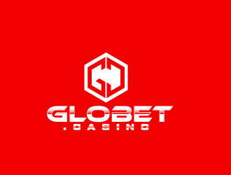 Globet.casino logo design by Erasedink