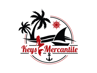 Keys Mercantile logo design by NadeIlakes
