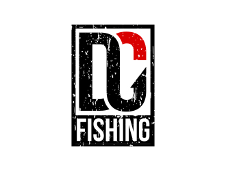 DC fishing logo design by MarkindDesign