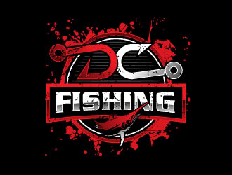 DC fishing logo design by bernard ferrer