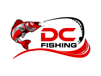 DC fishing logo design by KDesigns