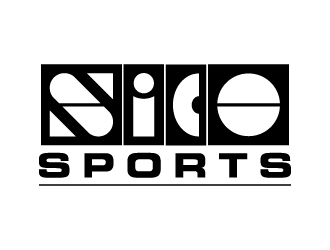 SiCO SPORTS logo design by pilKB