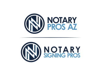 Notary Pros AZ or Notary Signing Pros  logo design by achang